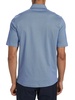 Slim-Fit Geometric Cotton Polo Shirt