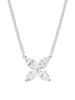 14K White Gold & 1.2 TCW Lab-Grown Diamond Pendant Necklace