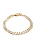 14K Yellow Gold Cuban Chain Bracelet