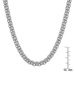 18K Goldplated Stainless Steel or Stainless Steel Bismark Mesh Link Necklace