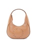 Linea Logo Vegan Leather Hobo Bag