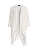 Tassel Cashmere Blend Ruana