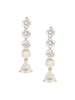 14K Yellow Gold & 0.24 TCW Lab Grown Diamond Drop Earrings