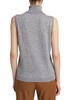 Sand Merino Wool Sleeveless Top