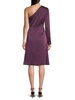 One Shoulder Twist Midi Dress