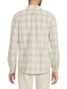 Plaid Button Down Collar Shirt