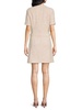 Tweed V-neck Minidress