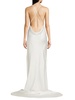 Strappy Back Floor Length Gown