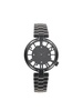 Tiger Luxe IP Black Stainless Steel Bracelet Watch/36MM