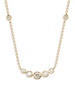 14K Yellow Gold & 0.20 TCW Diamond Necklace