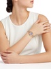 Gioiello Chain Rose Goldtone Stainless Steel Bracelet Watch/22.8MM