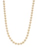 Goldtone Beaded Chain Necklace/22''