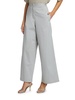 Cotton Gabardine Wide-Leg Trousers