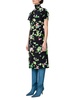 Kaleidoscope Cap-Sleeve Sheath Dress