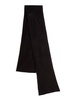 Ribbed Wool Blend Scarf