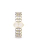 O'lock Two Tone Stainless Steel & 0.18 TCW Diamond Bracelet Watch/28MM x 15MM