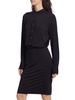 Jersey Long-Sleeve Shirtdress
