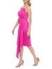 Asymmetric Strapless Sheath Dress