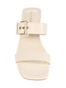 Caverie Faux Leather Buckle Sandals