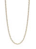 14K Yellow Gold Paperclip Chain Necklace