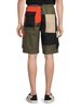 Pannelled Cotton Shorts