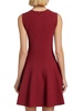 Fit-&-Flare Knit Dress