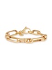 14K Yellow Goldplated Sterling Silver Oval Link Bracelet