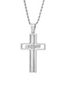 2-Piece Stainless Steel Our Father Prayer Bracelet & Necklace Set