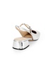 Folly Metallic Leather Blend Pumps