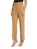 Brixton Linen-Blend Cropped Pants
