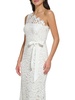 One Shoulder Lace Gown