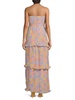 Laine Floral Tiered Gown
