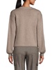V-Neck Drop Shoulder Cardigan