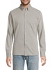 Solid Button Down Collar Shirt