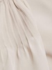 Flutter Sleeve Silk Blouse