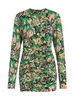 Kiki Floral Ruched Mini Dress