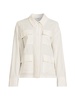 Fia Linen Blend Shirt Jacket