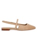 Bernice Leather Slingback Flats