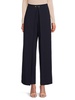 Flat Front Draped Pants