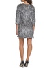 Sequin Velvet Mini Dress
