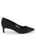 Dejella Tweed Kitten Heel Pumps