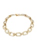 14K Yellow Gold Oval Link Bracelet
