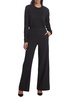 Wool-Blend Metallic Bolero Sweater