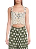 Zilia Caracola Crochet Crop Top