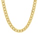 18K Goldplated Stainless Steel Cuban Chain Link Necklace