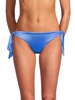 Eileen Aine Side Tie Satin Bikini Bottom
