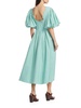 Cotton Cut-Out Midi-Dress