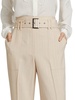 Diana Pinstriped Belted Pants