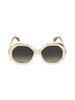 55MM Geometric Sunglasses