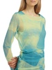 Amber Mesh Jersey Top